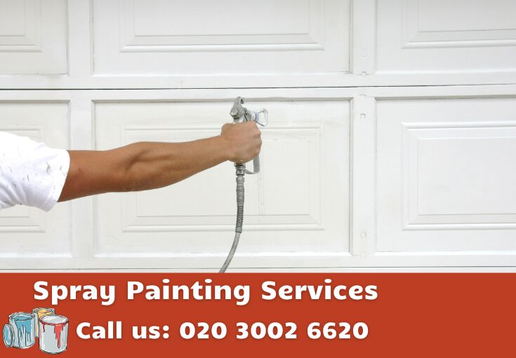 spray painting East Sheen